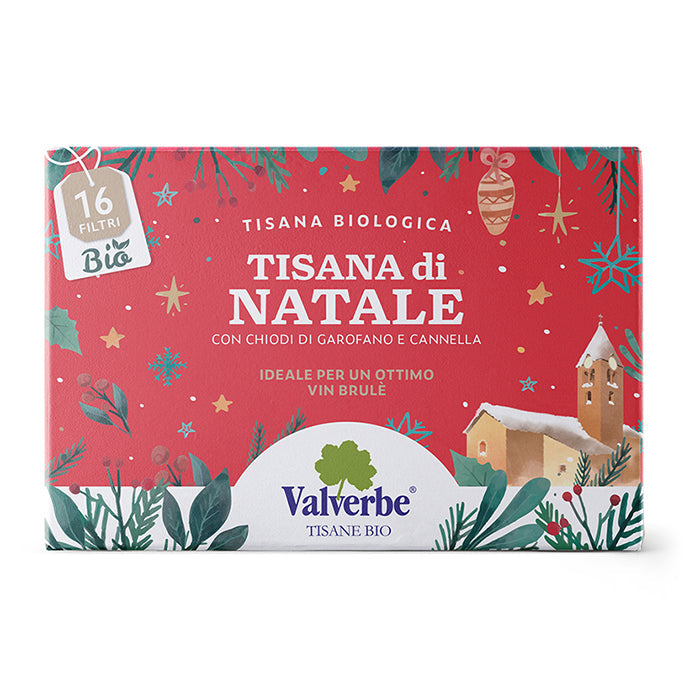 Valverbe Organic Christmas Herbal Tea 24g - 16 Filters