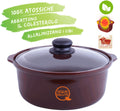 Pot saucepan in Zisha purple clay 16 or 28 cm